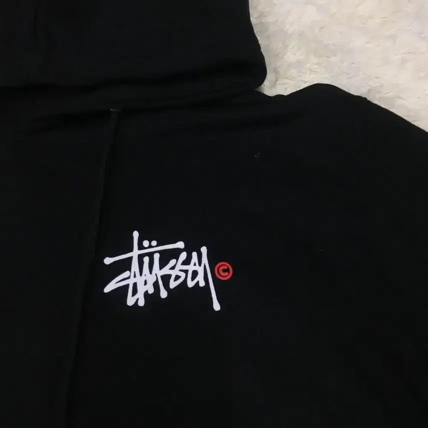 [BUNJANG] Stussy Stock Logo Hoodie (S) / 스투시 스탁 로고 후드티 DD17