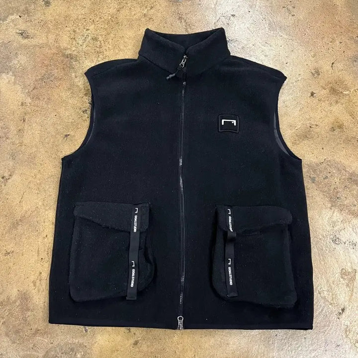 [BUNJANG] Goal Studio Black Fleece Vest / [정품/M] 골스튜디오 블랙 플리스 조끼