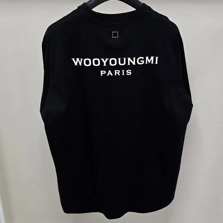 [BUNJANG] Wooyoungmi Back Logo Short Sleeve T-shirt (Size 52) / 25fw 우영미 백로고 반팔 티셔츠 52사이즈 110 판매