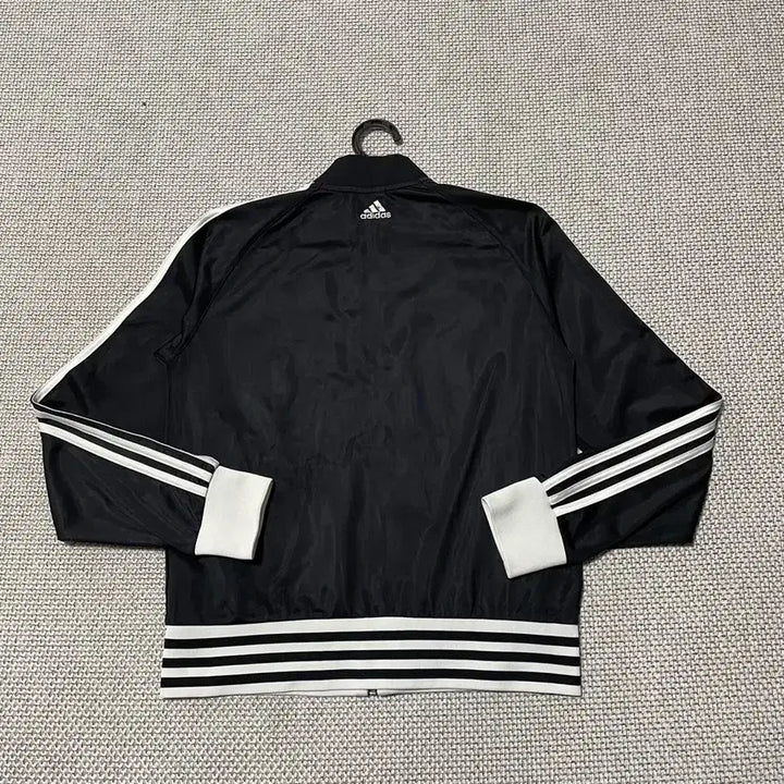 [BUNJANG] Adidas Black &amp; White Jersey Jacket / M 아디다스 검희 져지 자켓 B.7413