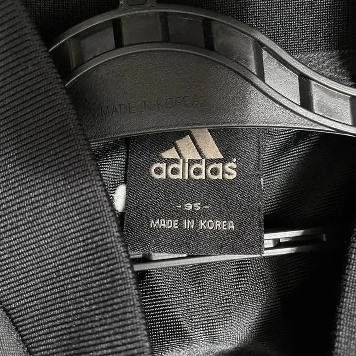 [BUNJANG] Adidas Black &amp; White Jersey Jacket / M 아디다스 검희 져지 자켓 B.7413