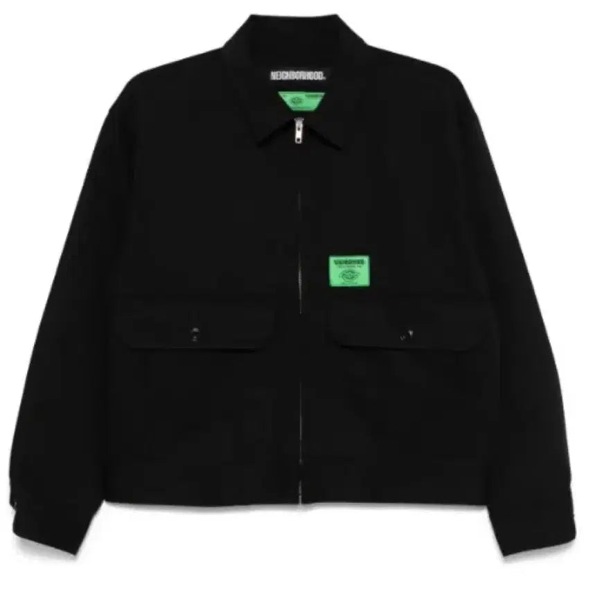 [BUNJANG] NEIGHBORHOOD x Dickies Work Jacket Black / [XL] 24fw 네이버후드 x 디키즈 집업 워크 자켓 블랙
