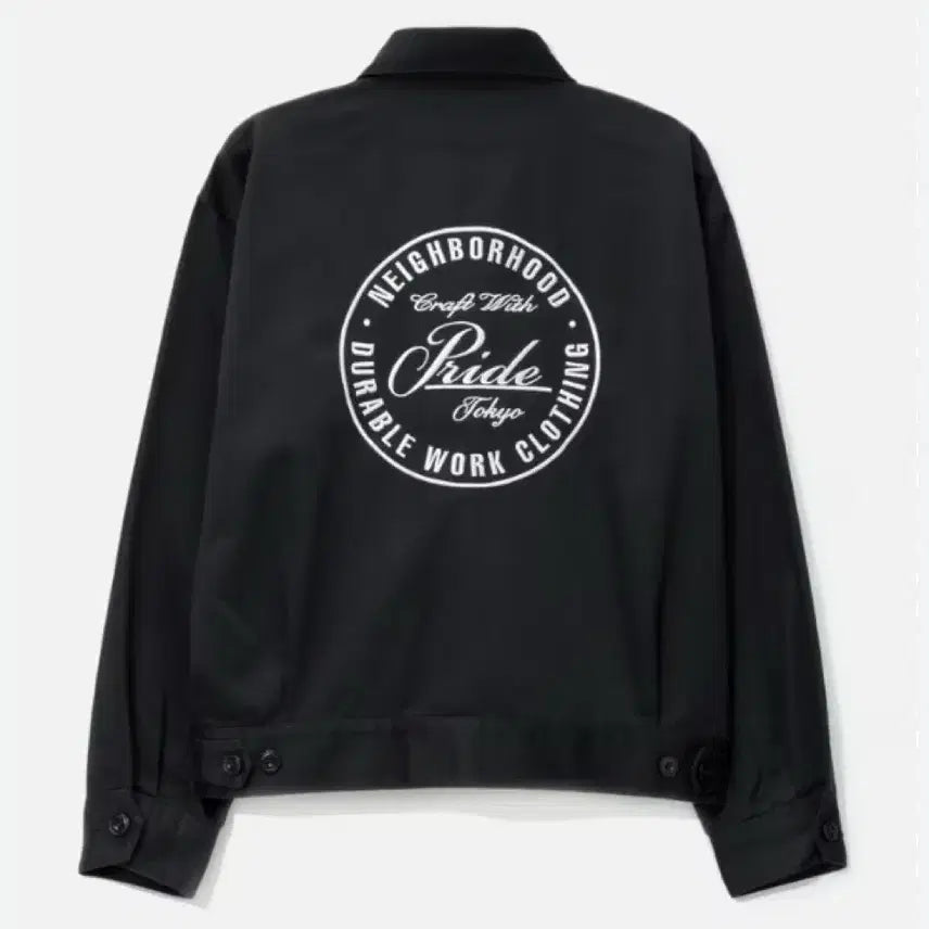 [BUNJANG] NEIGHBORHOOD x Dickies Work Jacket Black / [XL] 24fw 네이버후드 x 디키즈 집업 워크 자켓 블랙