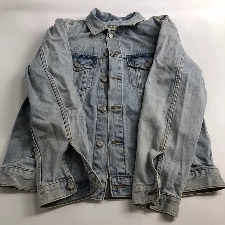 [BUNJANG] WHO.A.U Denim Jacket / WHO.A.U 데님 청자켓