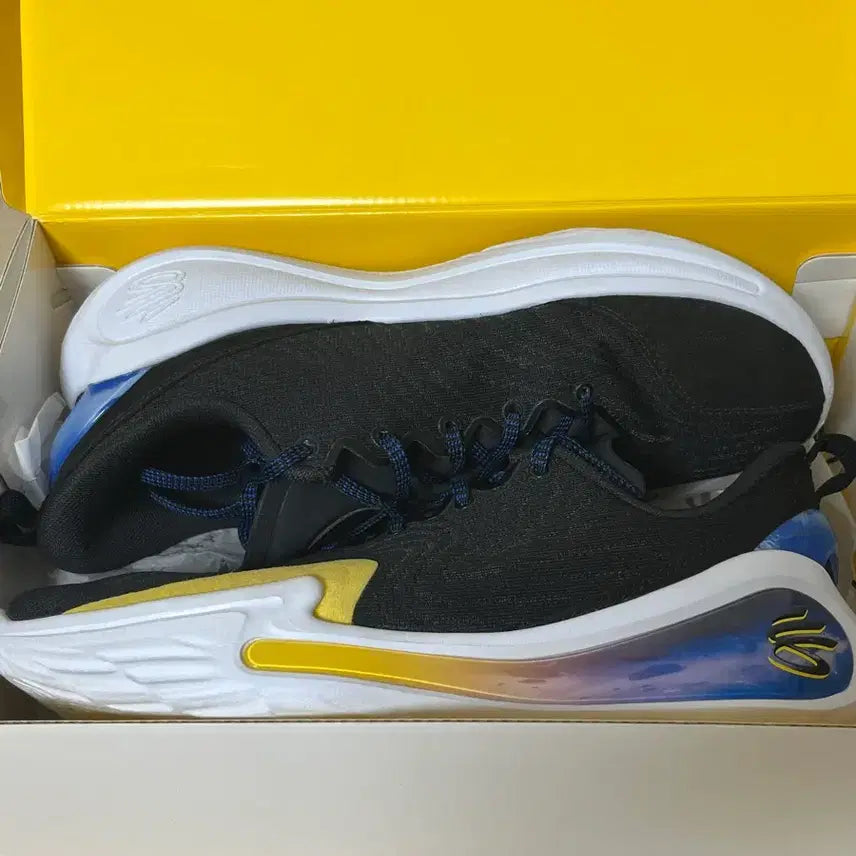 [BUNJANG] Under Armour Curry 12 Black Team Royal Basketball Shoes / 언더아머 커리 12 블랙 팀 로얄 농구화