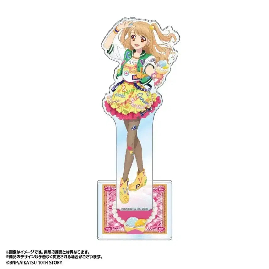 [BUNJANG] Aikatsu Mikuru Crepe Acrylic Stand / 아이카츠 미쿠루 크레페 아크릴스탠드 아이엠스타 미르