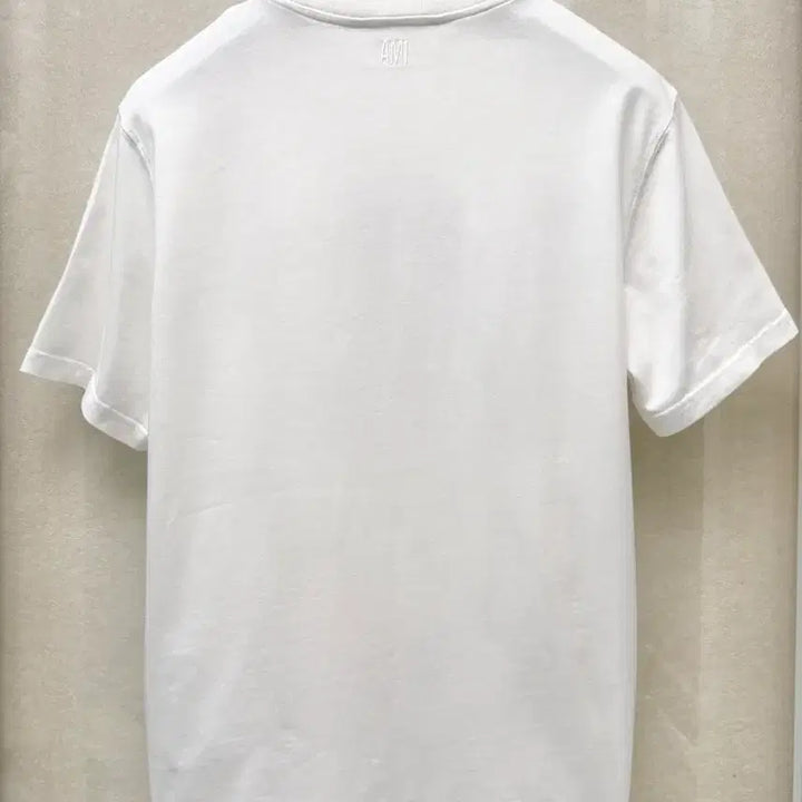 [BUNJANG] AMI Paris White Short Sleeve T-shirt / 아미 프랑스 파리  반팔티 화이트 M