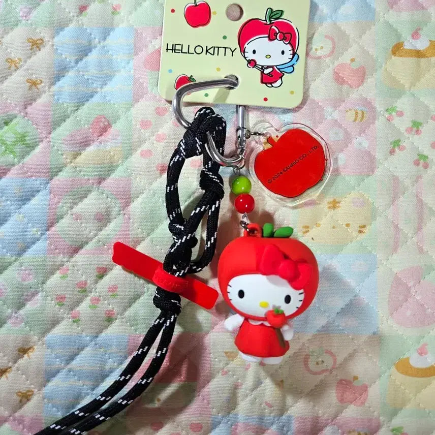[BUNJANG] Hello Kitty Figure Rope Keyring Bundle Set / 새상품 ) 헬로키티 피규어 로프 키링 일괄