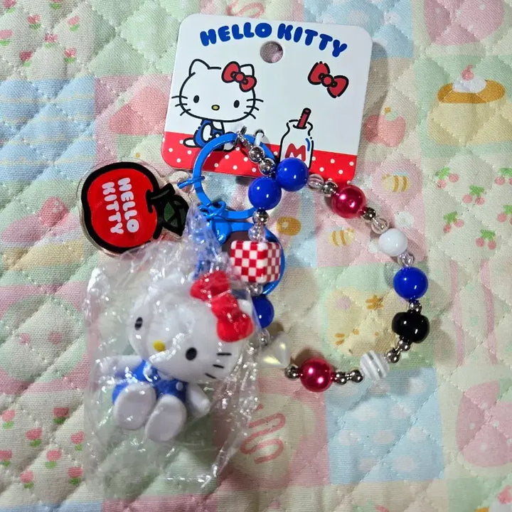 [BUNJANG] Hello Kitty Figure Rope Keyring Bundle Set / 새상품 ) 헬로키티 피규어 로프 키링 일괄
