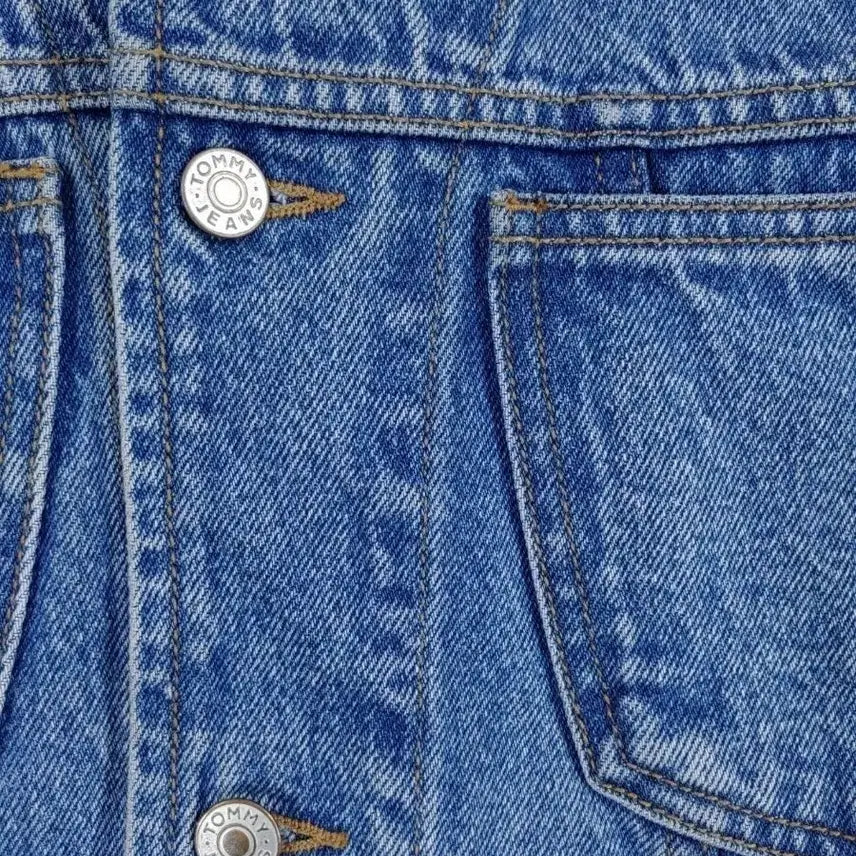 [BUNJANG] Tommy Hilfiger Vintage Denim Jacket / 90년대 타미힐피거 오버핏 올드스쿨 데님자켓 M