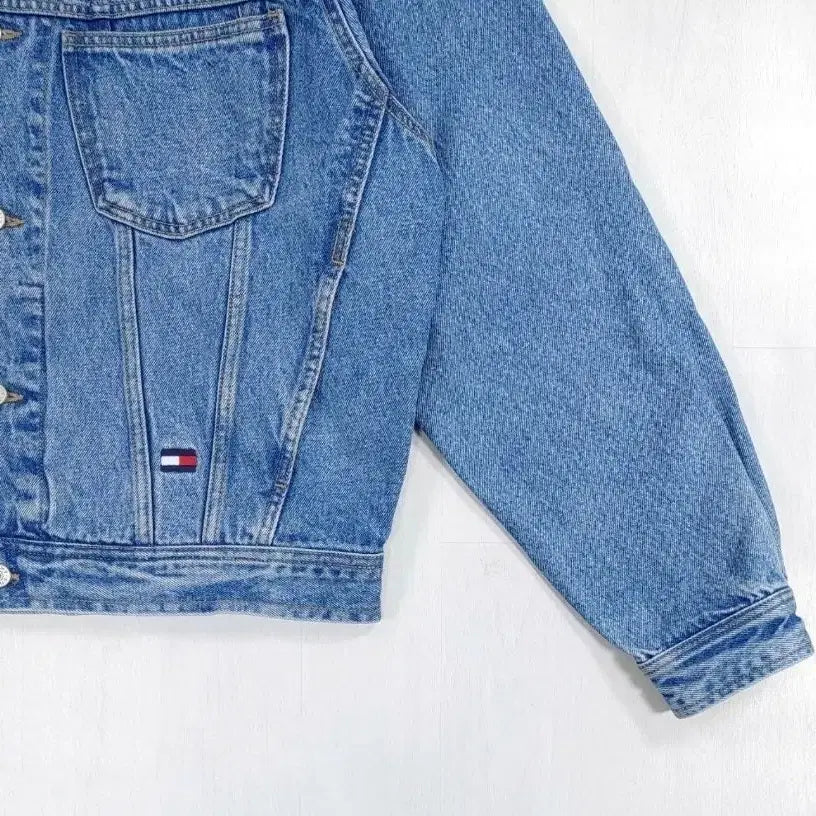 [BUNJANG] Tommy Hilfiger Vintage Denim Jacket / 90년대 타미힐피거 오버핏 올드스쿨 데님자켓 M