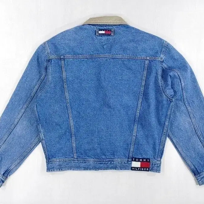 [BUNJANG] Tommy Hilfiger Vintage Denim Jacket / 90년대 타미힐피거 오버핏 올드스쿨 데님자켓 M