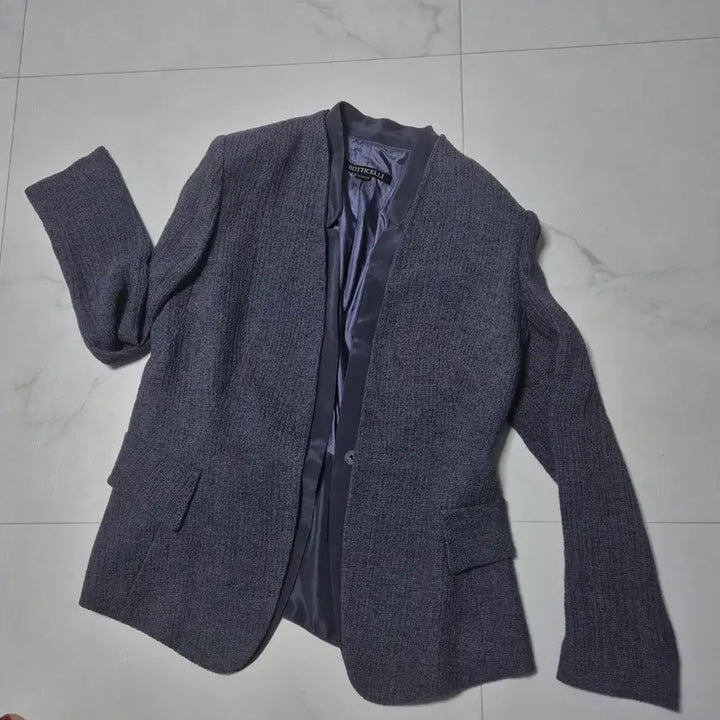 [SOLD OUT] 정품 여름 보티첼리 여성 모직 자켓  BOTTICELLI 고급자켓