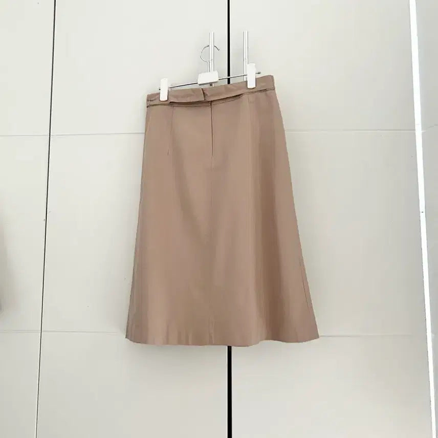 [BUNJANG] CC Collect Beige Flare Skirt / 베이지 플레어 스커트