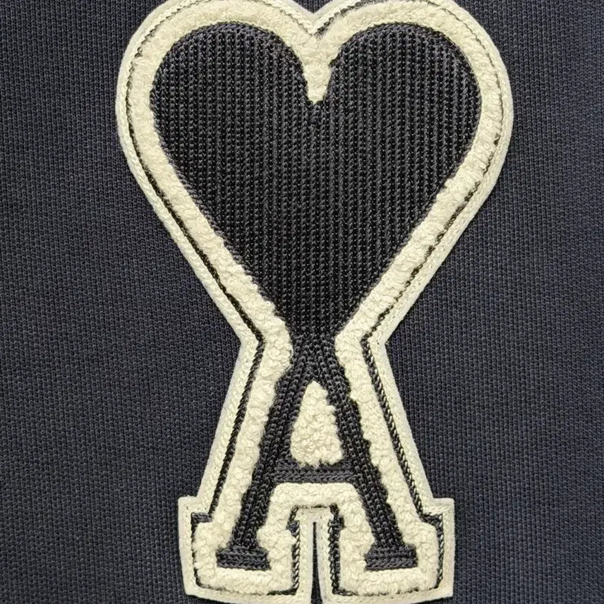 [BUNJANG] Ami Big Heart Sweatshirt Navy XXS / 아미 빅하트 맨투맨 네이비 XXS