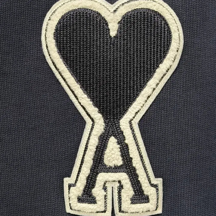 [BUNJANG] Ami Big Heart Sweatshirt Navy XXS / 아미 빅하트 맨투맨 네이비 XXS