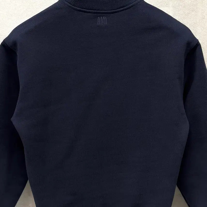 [BUNJANG] Ami Big Heart Sweatshirt Navy XXS / 아미 빅하트 맨투맨 네이비 XXS