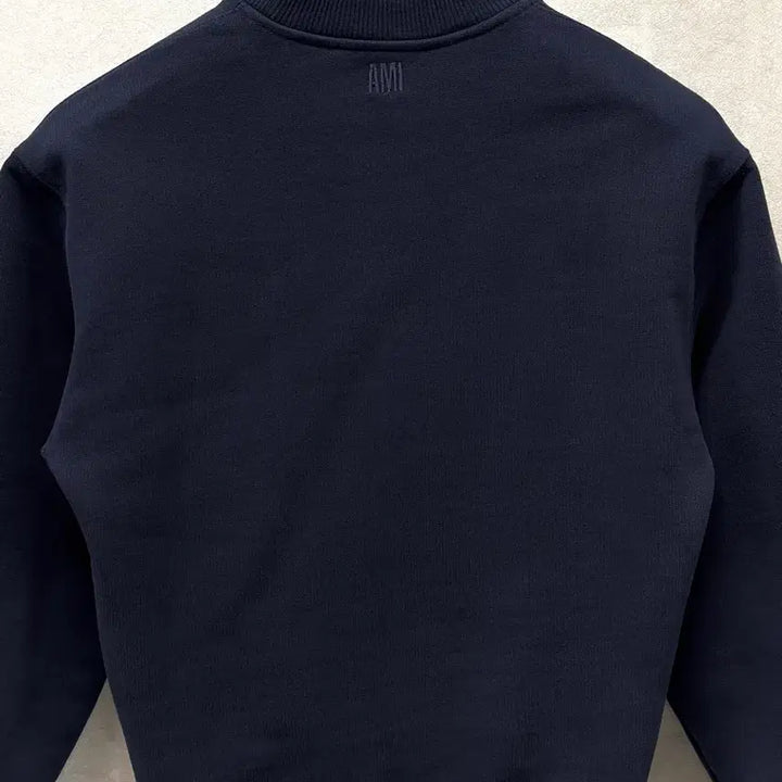 [BUNJANG] Ami Big Heart Sweatshirt Navy XXS / 아미 빅하트 맨투맨 네이비 XXS