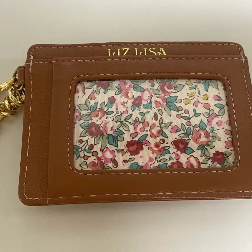 [BUNJANG] Liz Lisa Chain Card Wallet Brown / 리즈리사 체인 카드 지갑 / 패스 케이스 갈색 브라운
