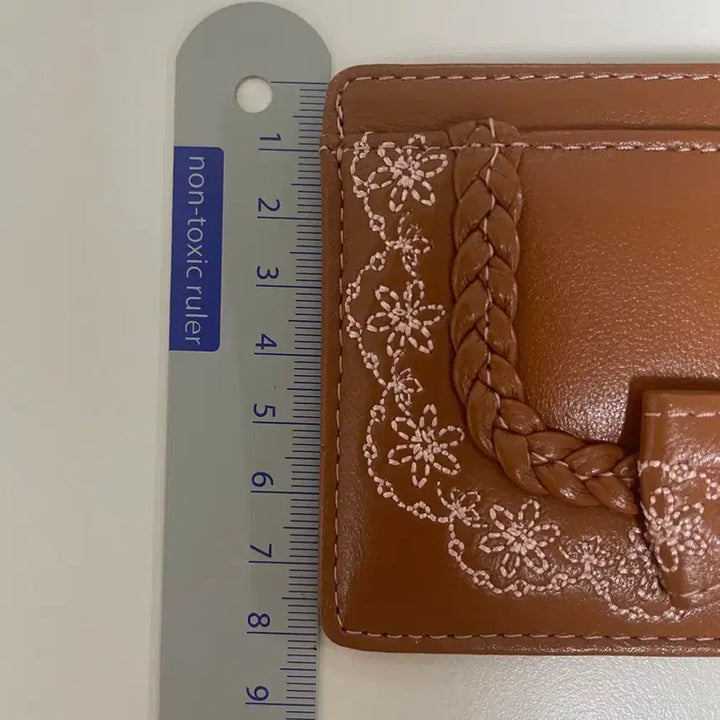 [BUNJANG] Liz Lisa Chain Card Wallet Brown / 리즈리사 체인 카드 지갑 / 패스 케이스 갈색 브라운