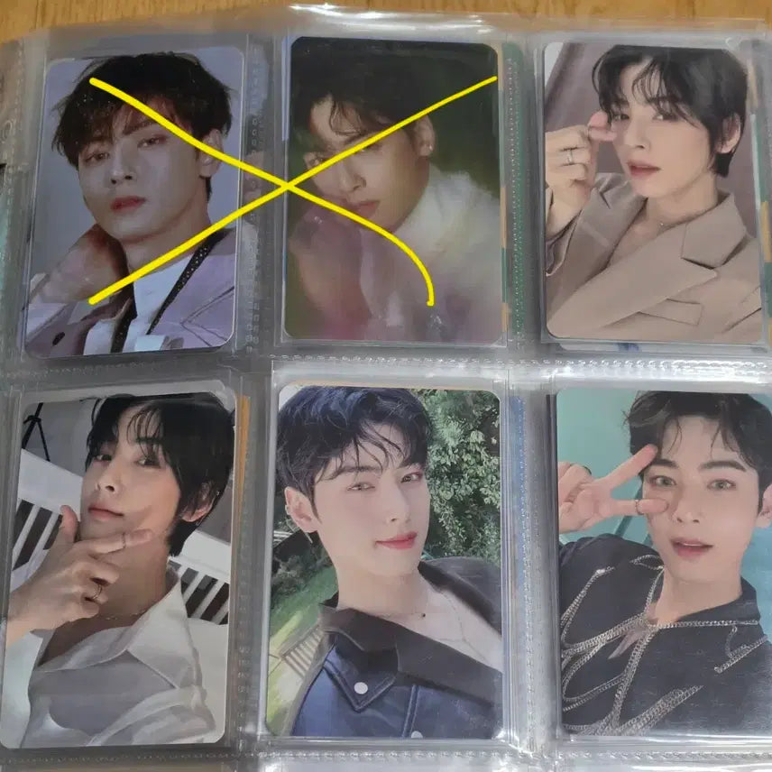 [SOLD OUT] 아스트로 차은우 Blue Flame 포토카드 4장