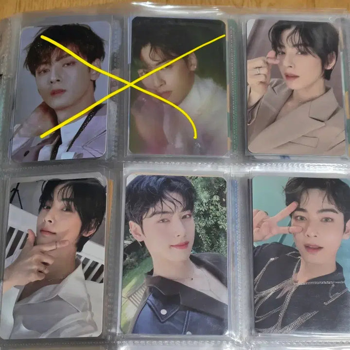[SOLD OUT] 아스트로 차은우 Blue Flame 포토카드 4장
