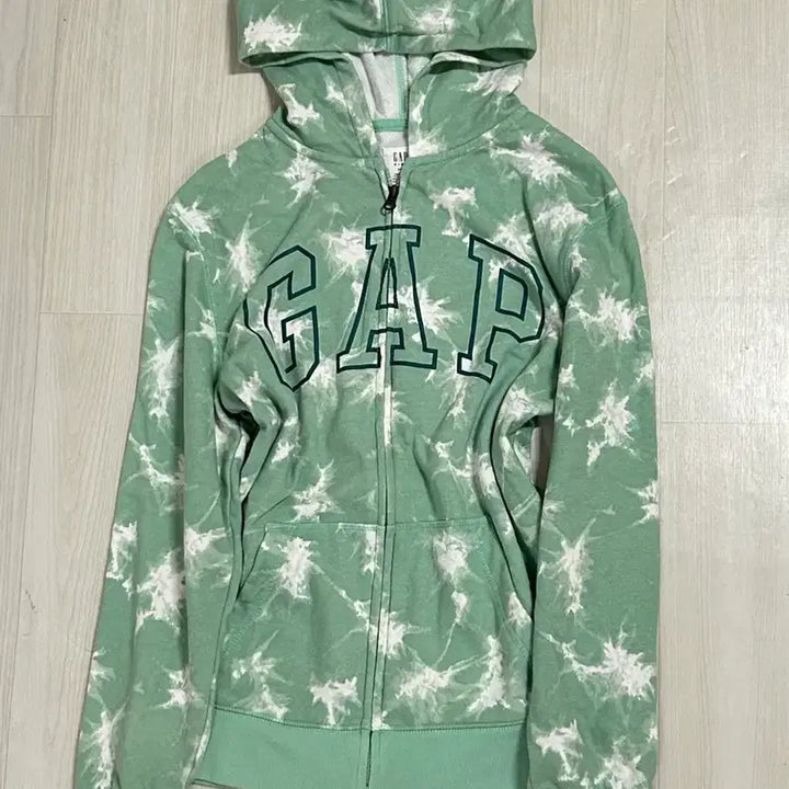 [BUNJANG] Gap Mint Core Tie-Dye Hoodie Zip-up / 대장급 갭 민트코어 타이다이 후드집업