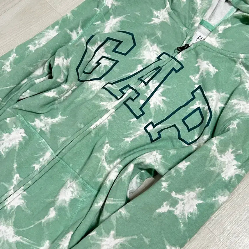 [BUNJANG] Gap Mint Core Tie-Dye Hoodie Zip-up / 대장급 갭 민트코어 타이다이 후드집업