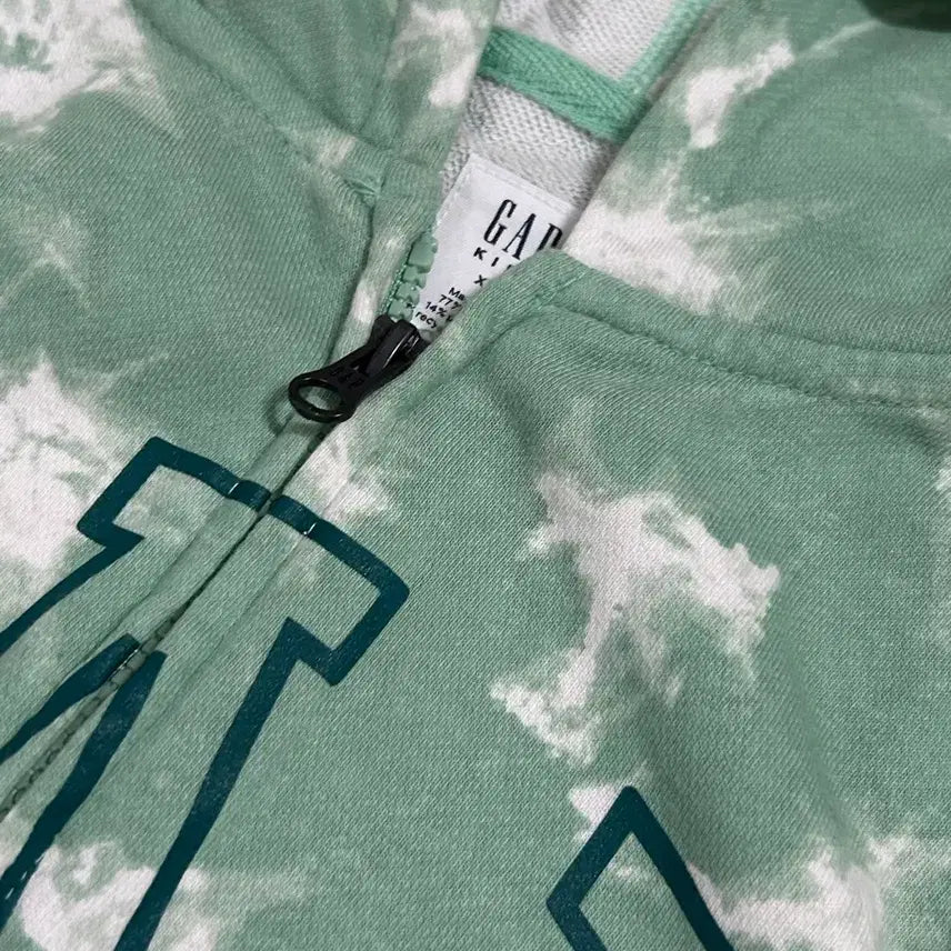 [BUNJANG] Gap Mint Core Tie-Dye Hoodie Zip-up / 대장급 갭 민트코어 타이다이 후드집업