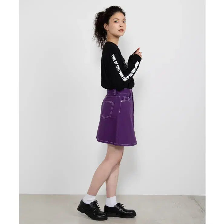 [BUNJANG] BROWNY STANDARD Denim Skirt / BROWNY STANDARD 데님 스커트