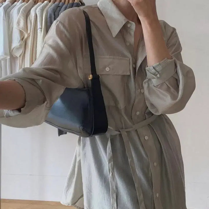 [BUNJANG] Satin Blouse / 셔츠 블라우스