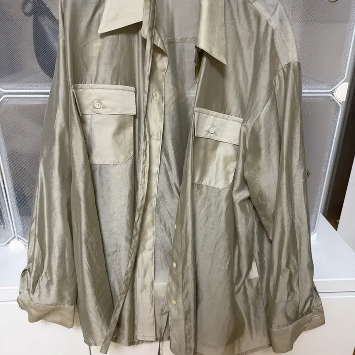 [BUNJANG] Satin Blouse / 셔츠 블라우스
