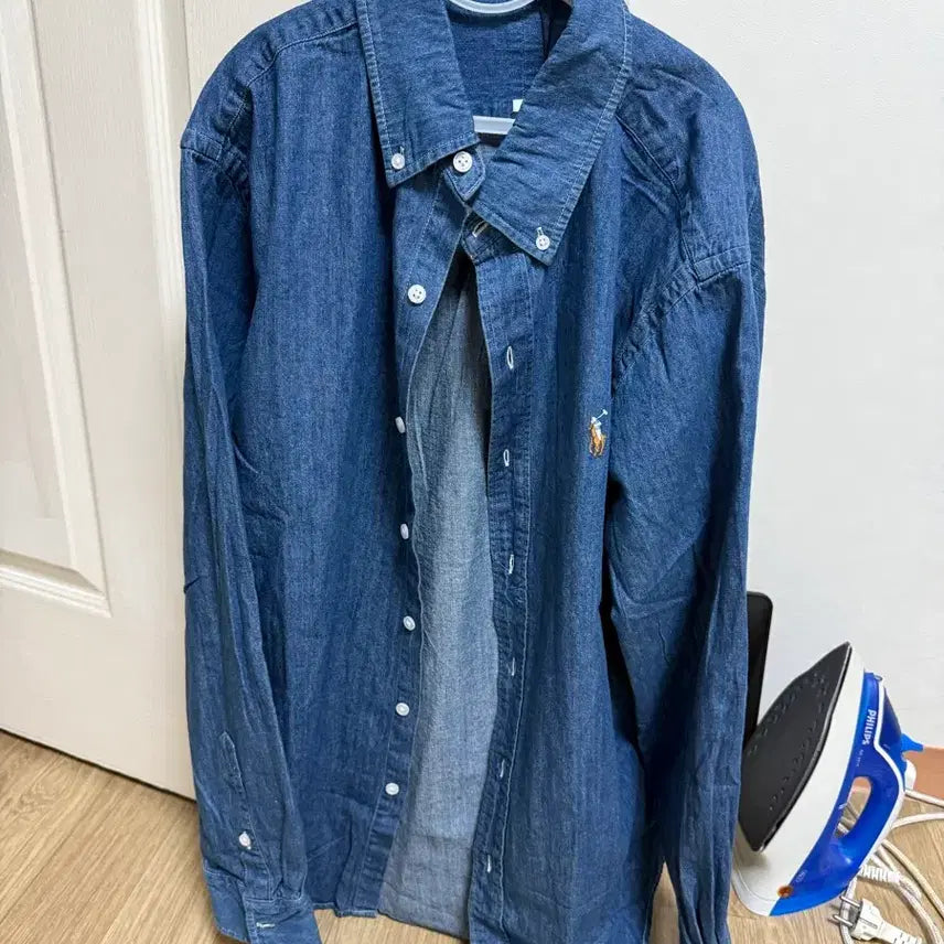[SOLD OUT] 폴로 랄프로렌 데님 셔츠 남성 남방 새거