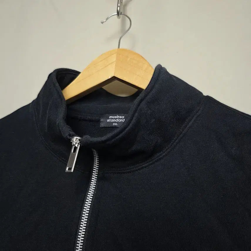 [SOLD OUT] [musinsa] 남성 오버핏 반집업 스웻셔츠 3XL