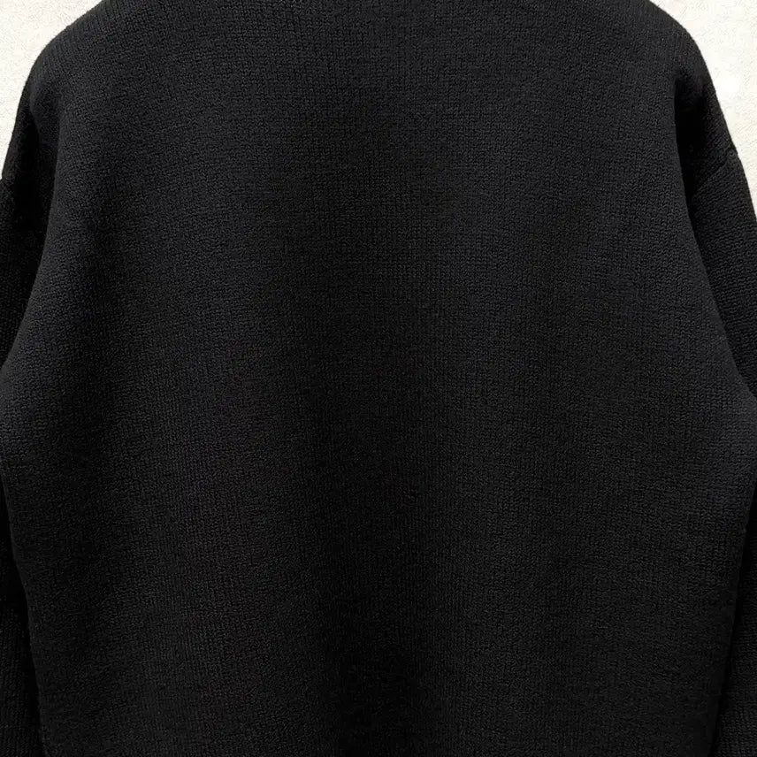 [BUNJANG] Ami Virgin Wool Big Heart Intarsia Knit Sweater Black S / 아미 버진울 빅하트 인타르시아 니트 블랙 S