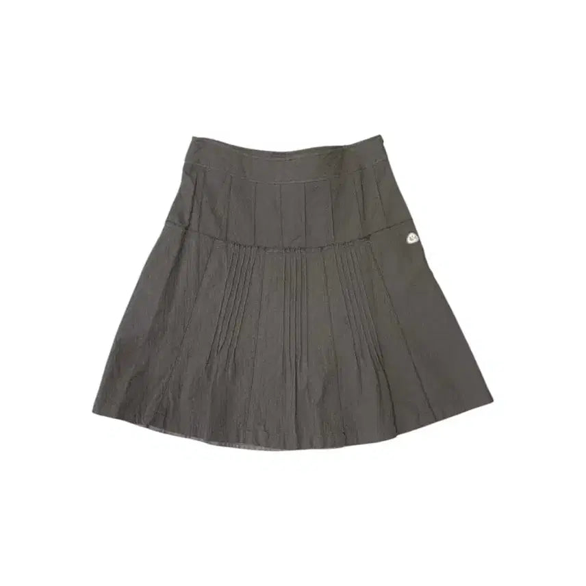 [SOLD OUT] 코이세이오 플라워 핀턱 스커트 차콜 1사이즈