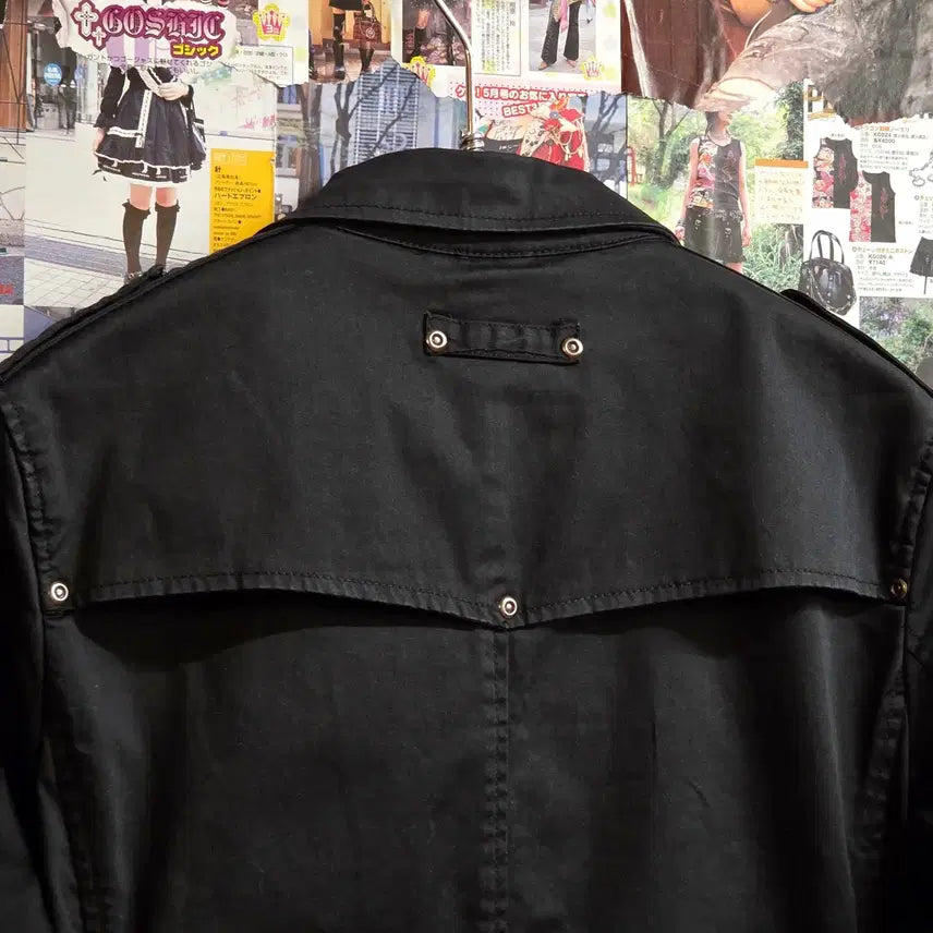 [BUNJANG] SEMANTIC DESIGN Cotton Midi Coat / JPN 시멘틱 디자인 코튼 미디 코트