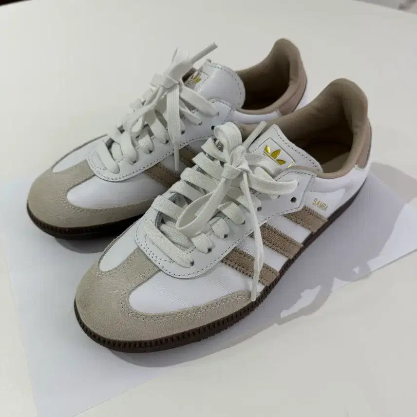 [SOLD OUT] 아디다스 삼바 OG 화이트 클레이 브라운 225