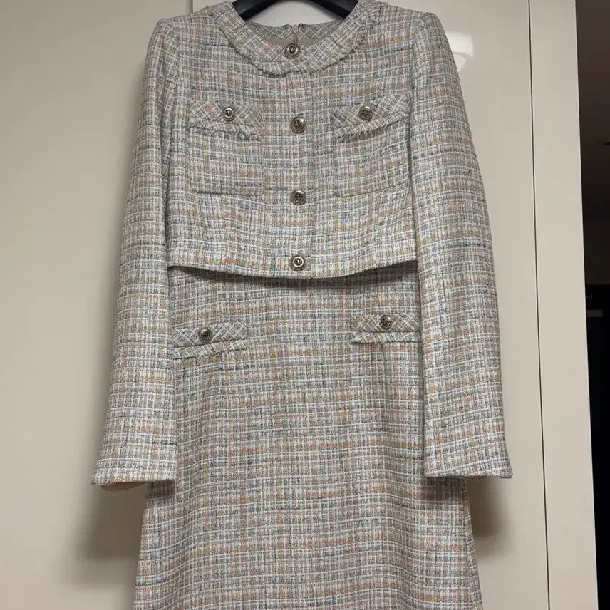 [BUNJANG] ZIGOT Tweed Dress Set Formal Wear / 지고트 트위드 원피스 세트 하객룩 격식룩