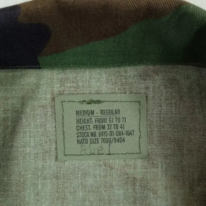 [BUNJANG] US Army BDU Heavyweight Shirt (M-R) / 90년대 미육군 BDU 상의 헤비웨이트 셔츠 M-R