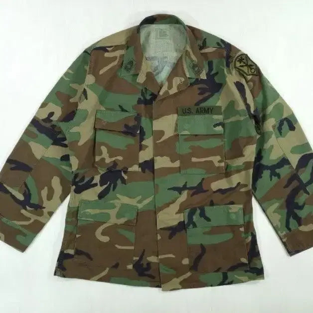 [BUNJANG] US Army BDU Heavyweight Shirt (M-R) / 90년대 미육군 BDU 상의 헤비웨이트 셔츠 M-R
