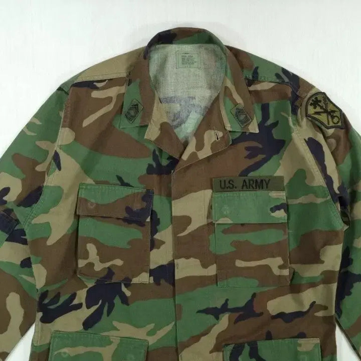 [BUNJANG] US Army BDU Heavyweight Shirt (M-R) / 90년대 미육군 BDU 상의 헤비웨이트 셔츠 M-R