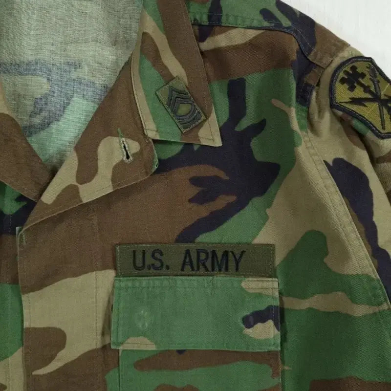 [BUNJANG] US Army BDU Heavyweight Shirt (M-R) / 90년대 미육군 BDU 상의 헤비웨이트 셔츠 M-R