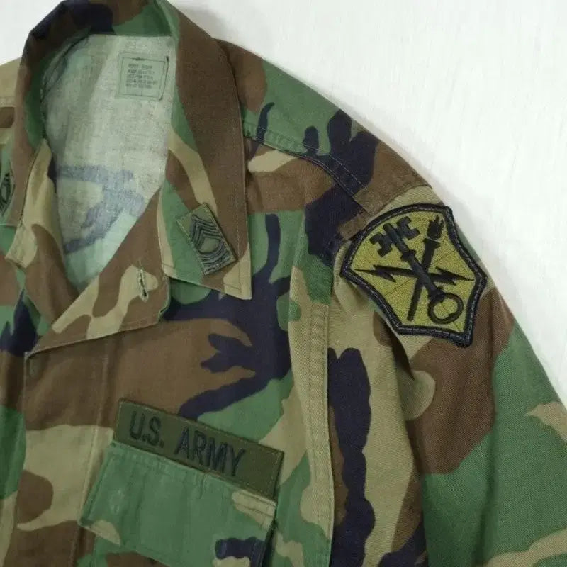 [BUNJANG] US Army BDU Heavyweight Shirt (M-R) / 90년대 미육군 BDU 상의 헤비웨이트 셔츠 M-R