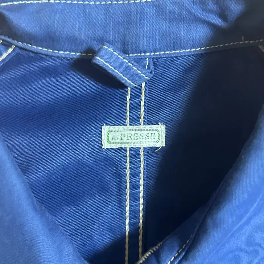 [BUNJANG] Apresse Blue Work Jacket / 아프레쎄 블루 워크 자켓 1