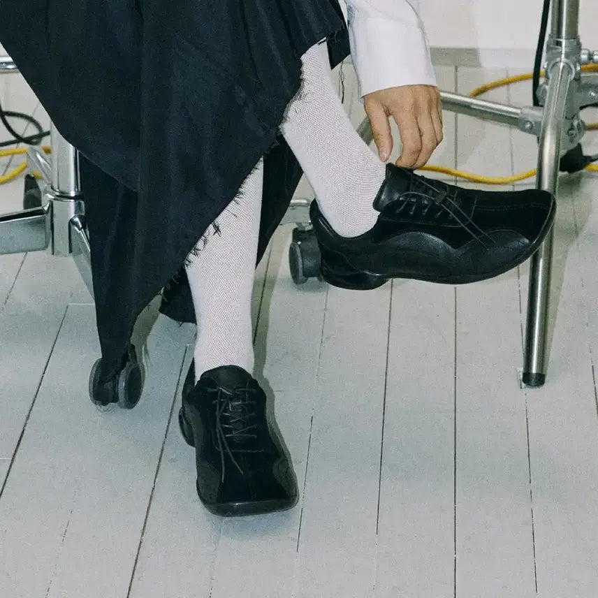 [BUNJANG] Pemonte Square Black Shoes / 페몬트 스퀘어 블랙 275