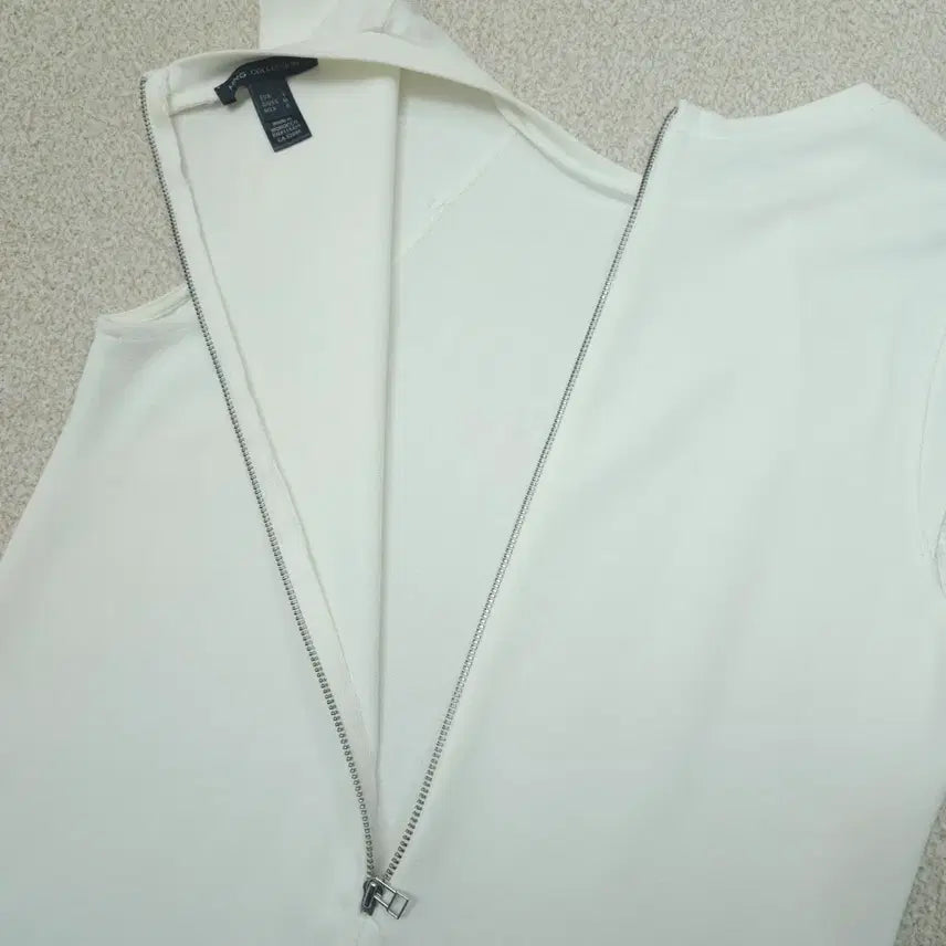 [BUNJANG] MANGO Sleeveless Dress / (L)MANGO 여성 민소매 원피스 아이보리 L1W3010