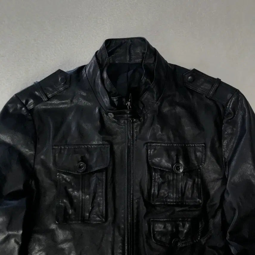 [BUNJANG] Kinloch Edie Sliman Leather Jacket / 킨로치 에디슬리먼맛 레더자켓