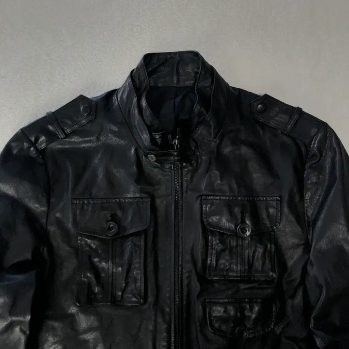 [BUNJANG] Kinloch Edie Sliman Leather Jacket / 킨로치 에디슬리먼맛 레더자켓