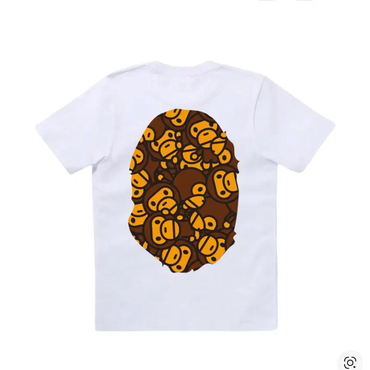 [SOLD OUT] 베이프 올 베이비 마일로 빅 에이프 헤드 티셔츠